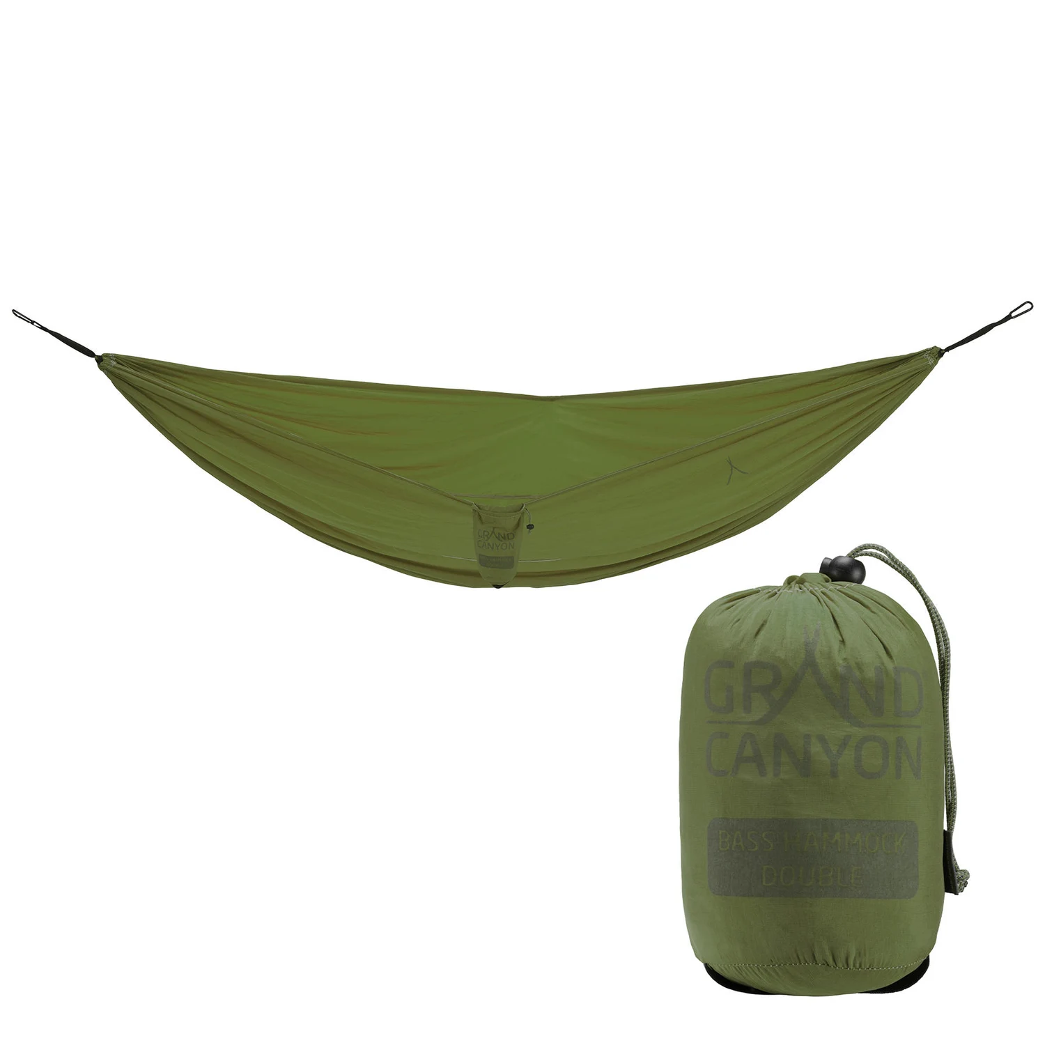Гамак туристичний Grand Canyon Bass 320х130 см 70D Tear-Proof Nylon Nutria Brown