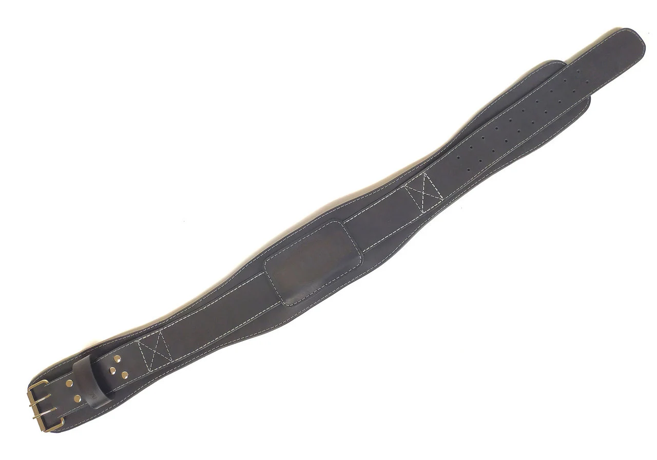 Пояс атлетичний EasyFit Training Belt XS шкіра чорний 12х10,5х8 см