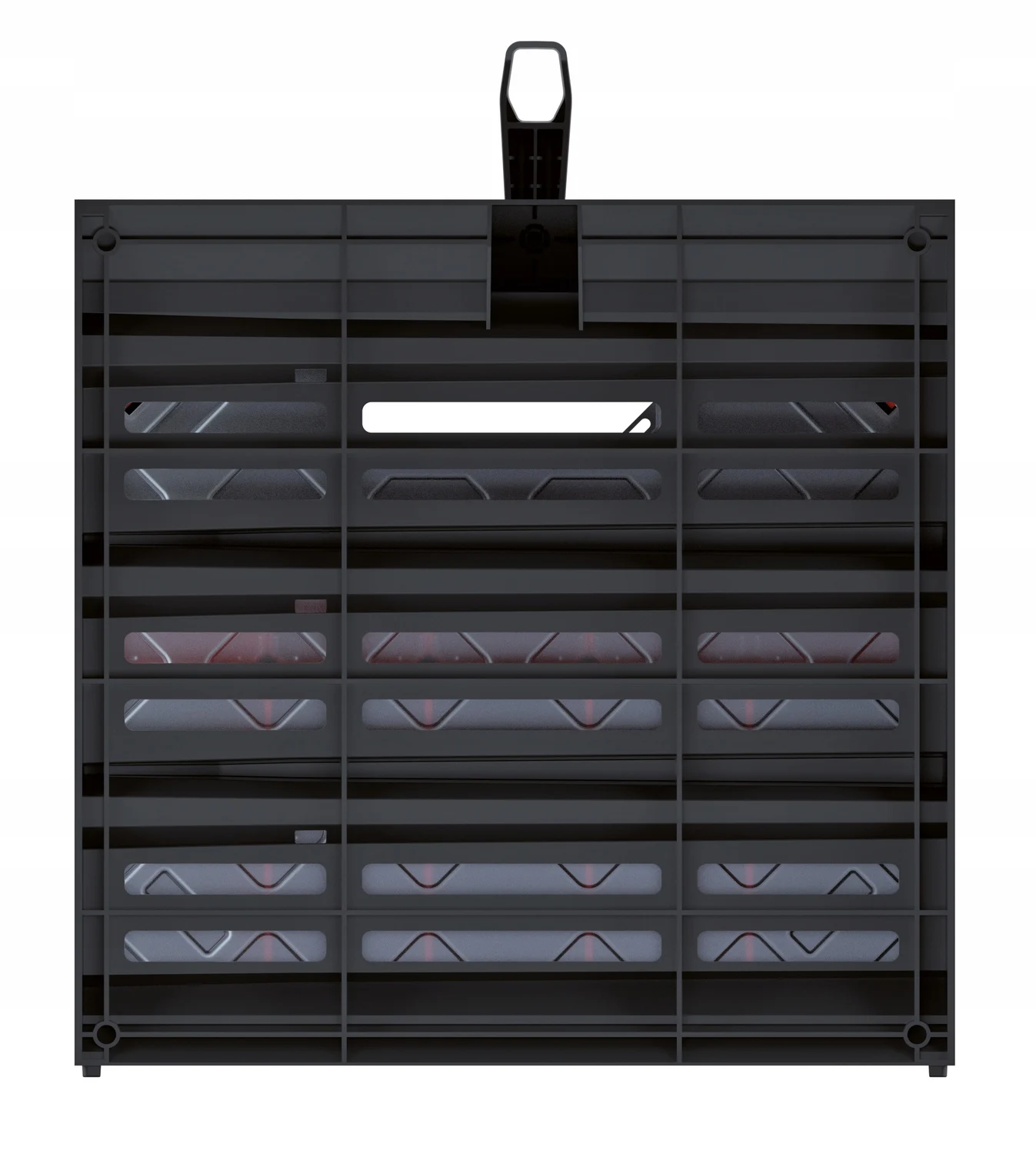 Органайзер-кейс Kistenberg TAGER CASE KTC30256B 415x290x295 мм ударостійкий полімер чорний 5 модулів