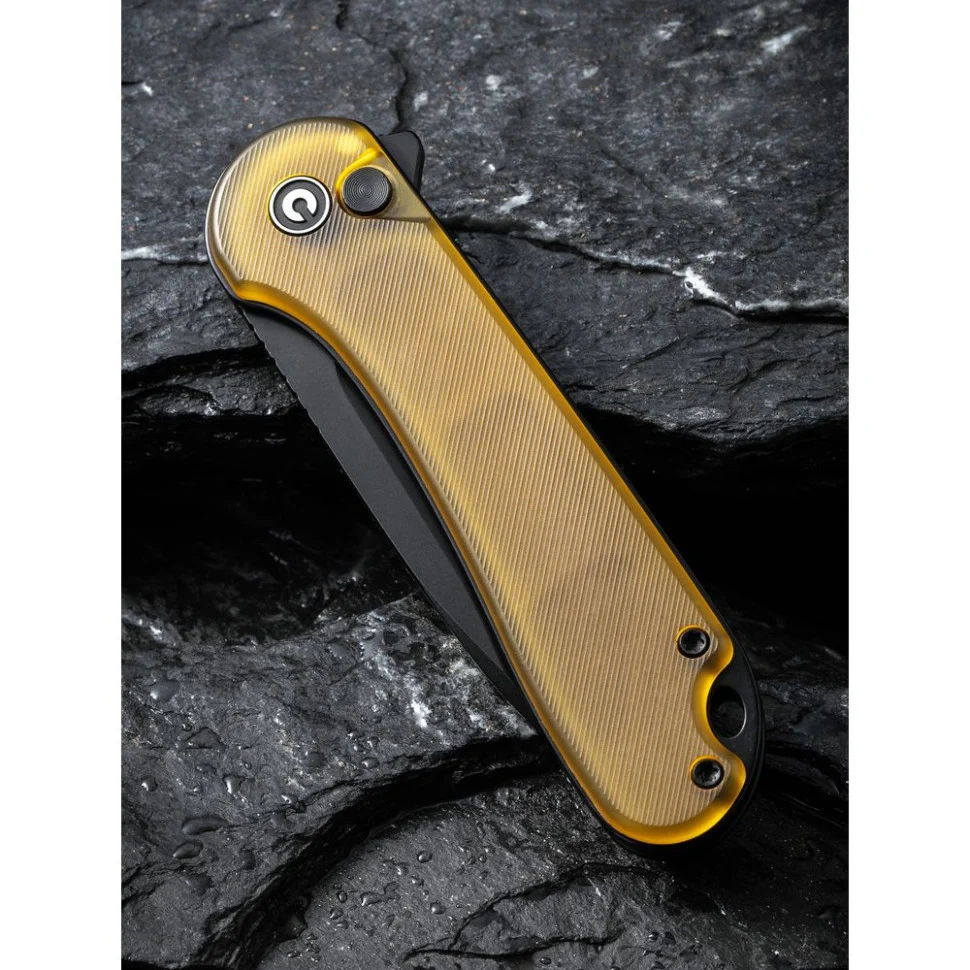 Складаний ніж Civivi Elementum II 75,1 мм Nitro-V Ultem 179,4 мм чорний