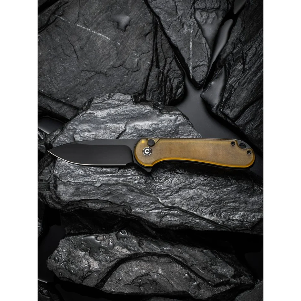 Складаний ніж Civivi Elementum II 75,1 мм Nitro-V Ultem 179,4 мм чорний
