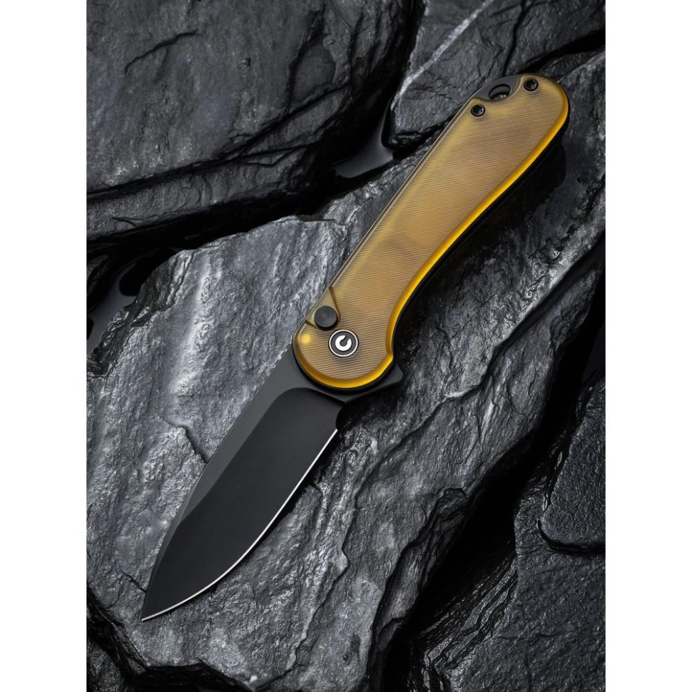 Складаний ніж Civivi Elementum II 75,1 мм Nitro-V Ultem 179,4 мм чорний