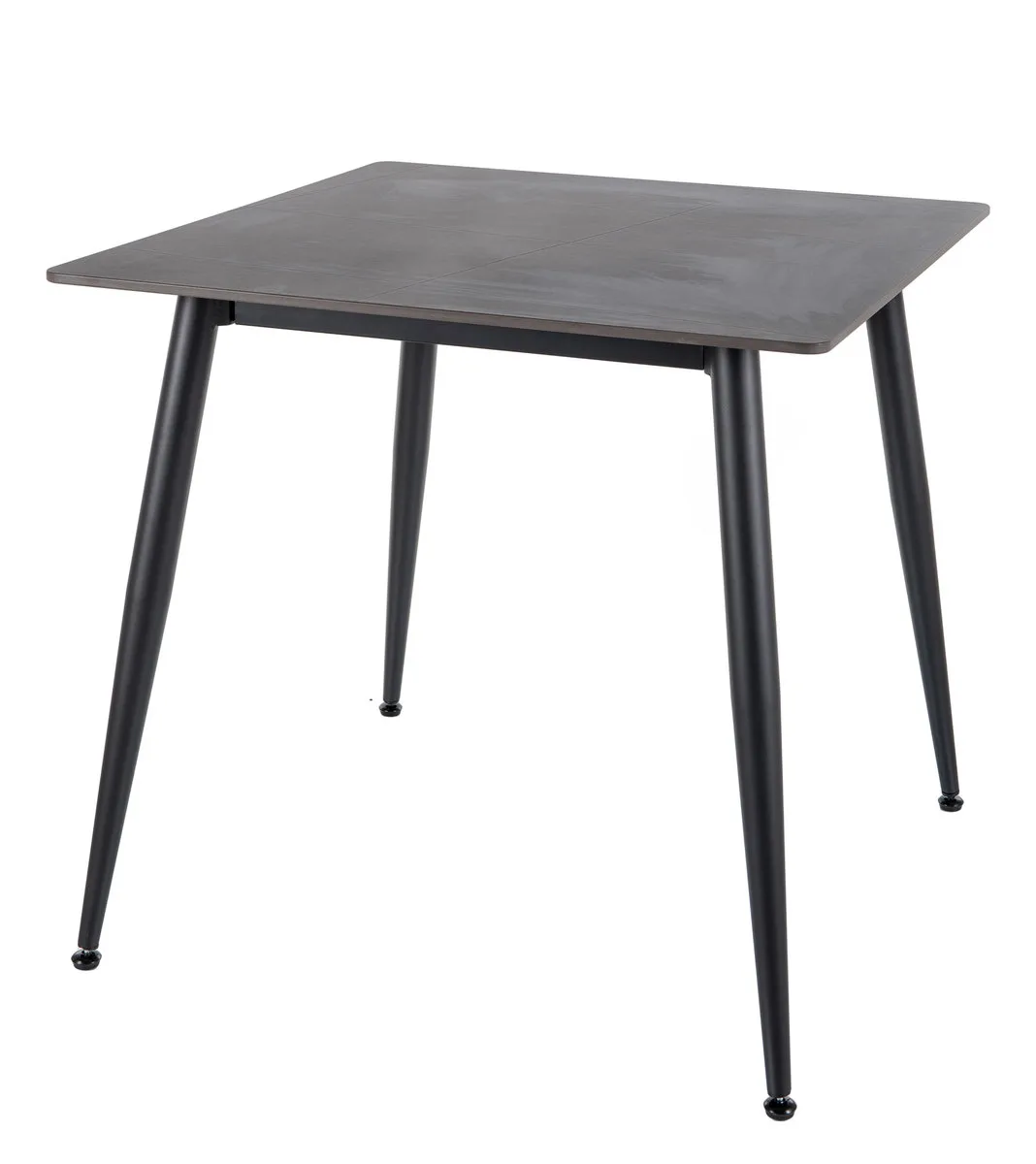 Стіл RION 80x80 чорний ДСП метал квадратний 80x80x75 см