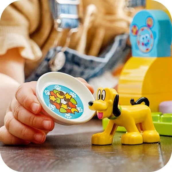 Конструктор LEGO DUPLO Клубний будинок з Мінні та Плуто 87 деталей пластик різнобарвний