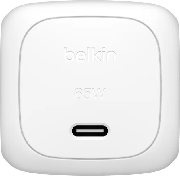 Зарядное устройство сетевое Belkin 65Вт USB-C белое