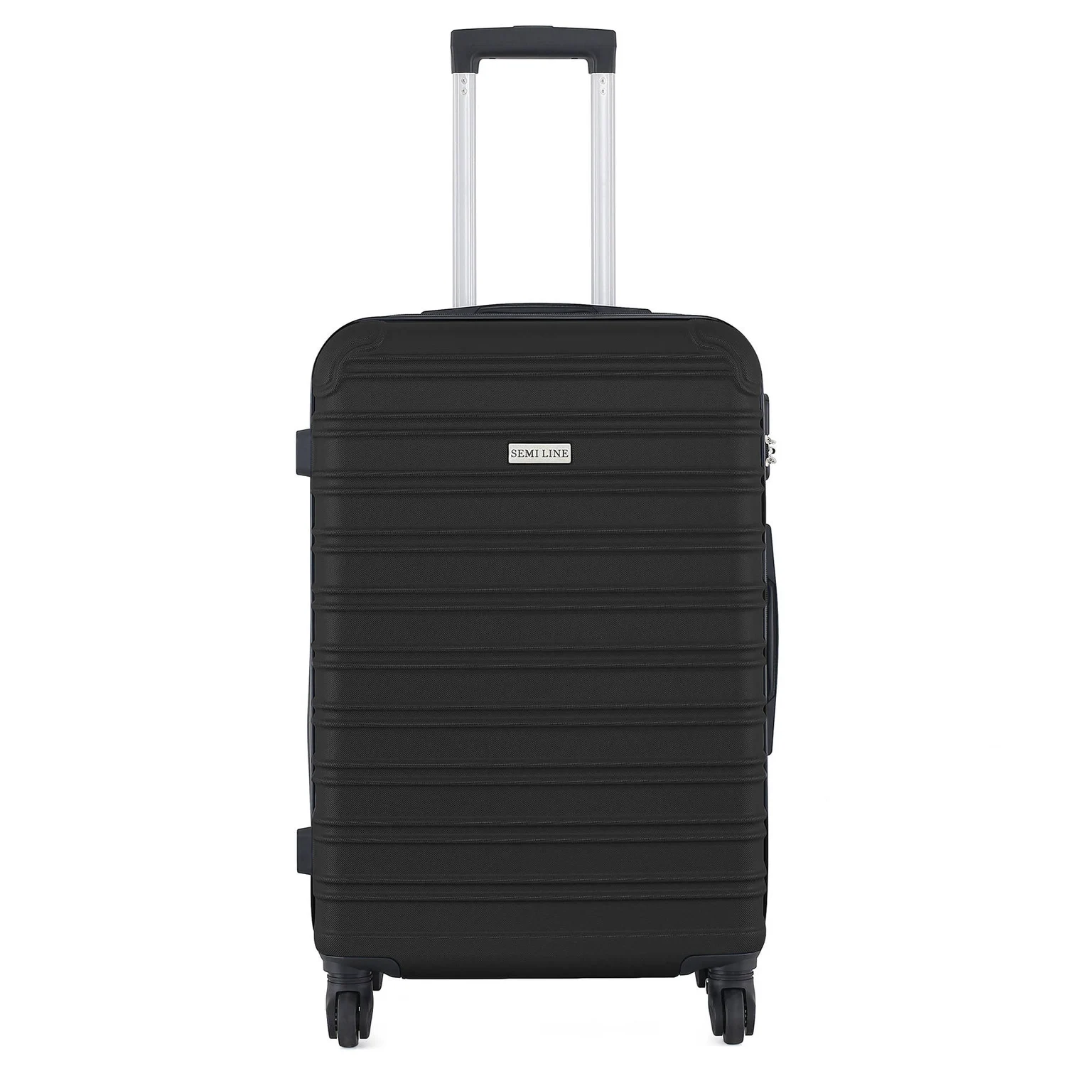 Чемодан Semi Line T5636-2 чорний 66x43,5x25 см ABS-пластик 60 л