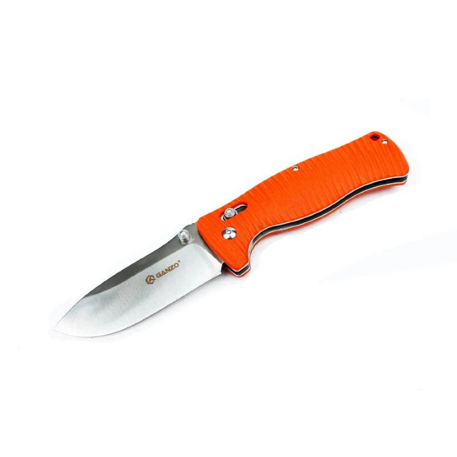 Складаний ніж Ganzo G720-O 9 см 440С G10 помаранчевий