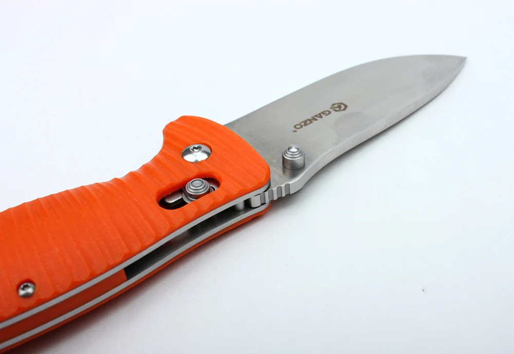 Складаний ніж Ganzo G720-O 9 см 440С G10 помаранчевий