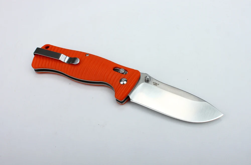 Складаний ніж Ganzo G720-O 9 см 440С G10 помаранчевий