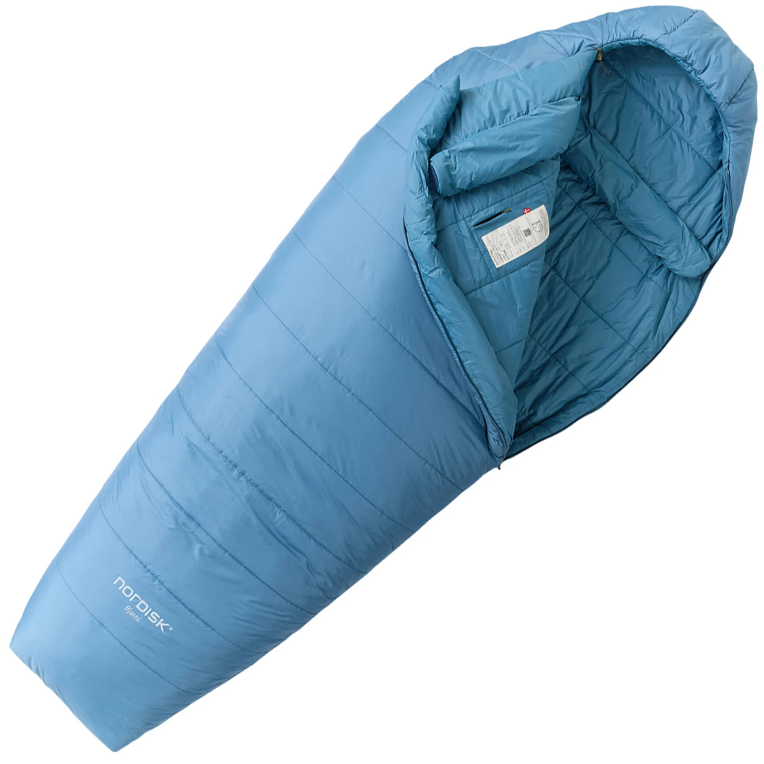 Спальний мішок Nordisk Bjarni 0°C Wide L 220х80 см Поліестер Aegan Blue