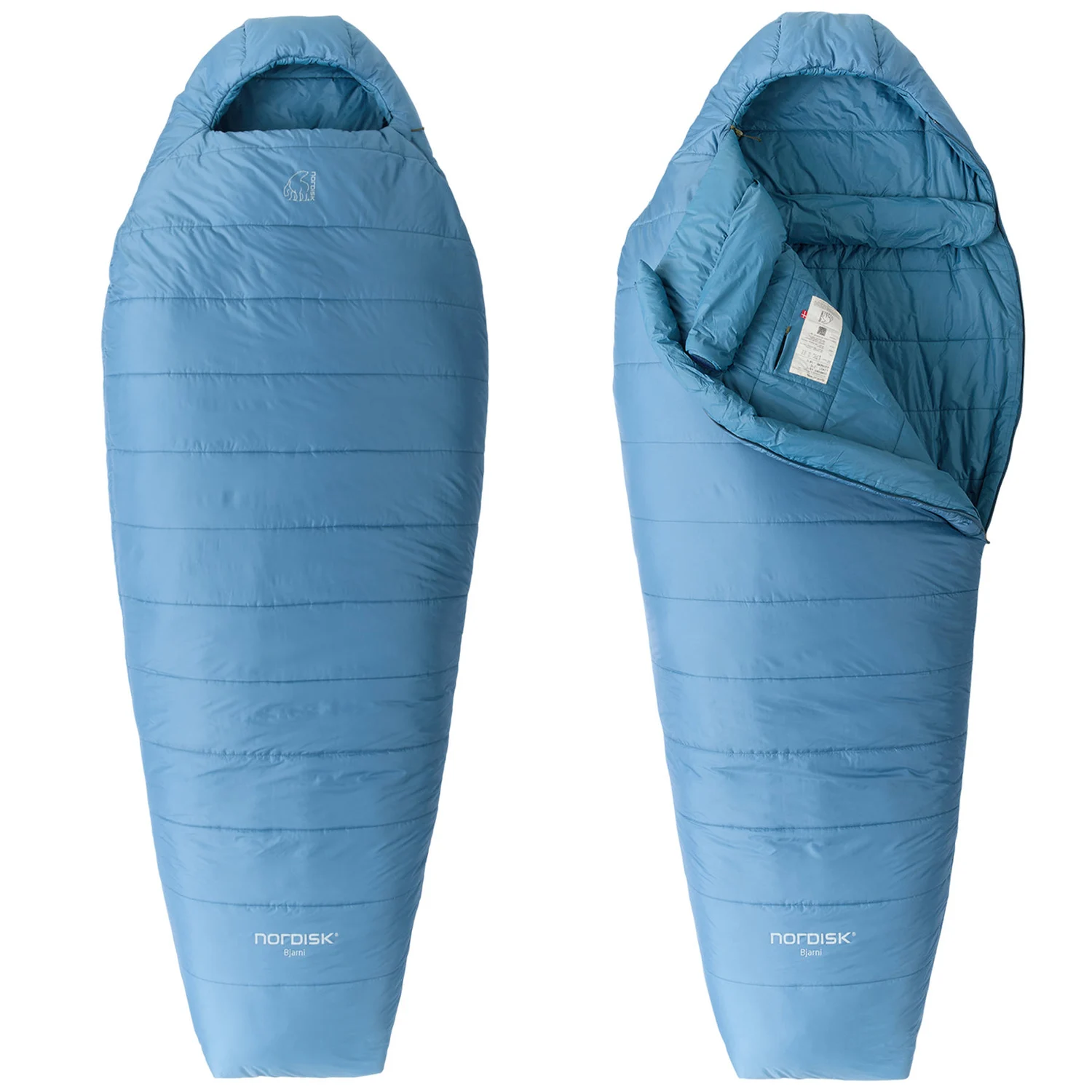 Спальний мішок Nordisk Bjarni 0°C Wide L 220х80 см Поліестер Aegan Blue