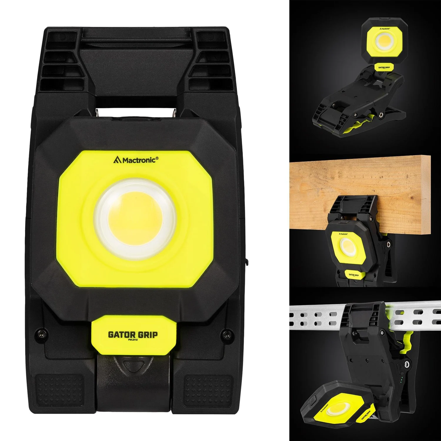 Ліхтар Mactronic Gator Grip 1700 лм пластиковий чорний 52 м IP65