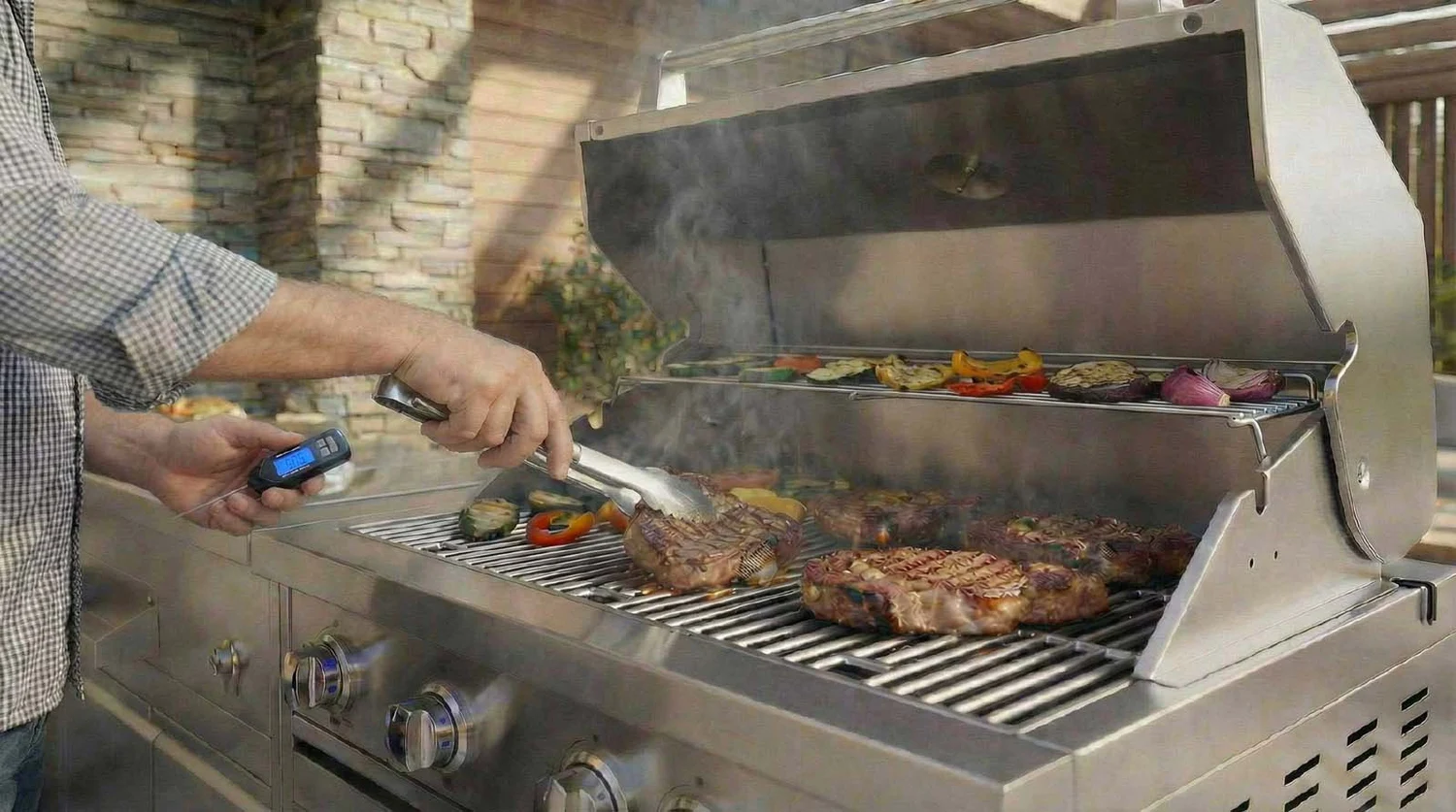 Кутовий модуль GRILLI 777337 66x66x96,3 см нержавіюча сталь
