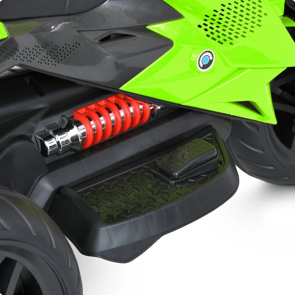 Дитячий електромотоцикл Bambi Racer M 4274ELR 108x57x76 см екокожа до 30 кг