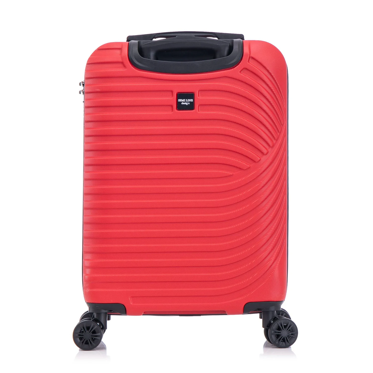 Валіза Semi Line 20" (S) Червоний ABS-пластик 41 л