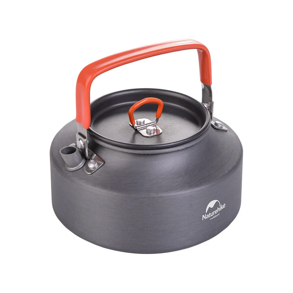 Чайник Naturehike NH17C020-H 1,1 л алюмінієвий сірий Φ15х8 см