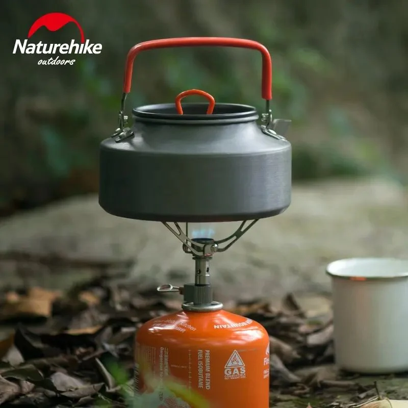 Чайник Naturehike NH17C020-H 1,1 л алюмінієвий сірий Φ15х8 см