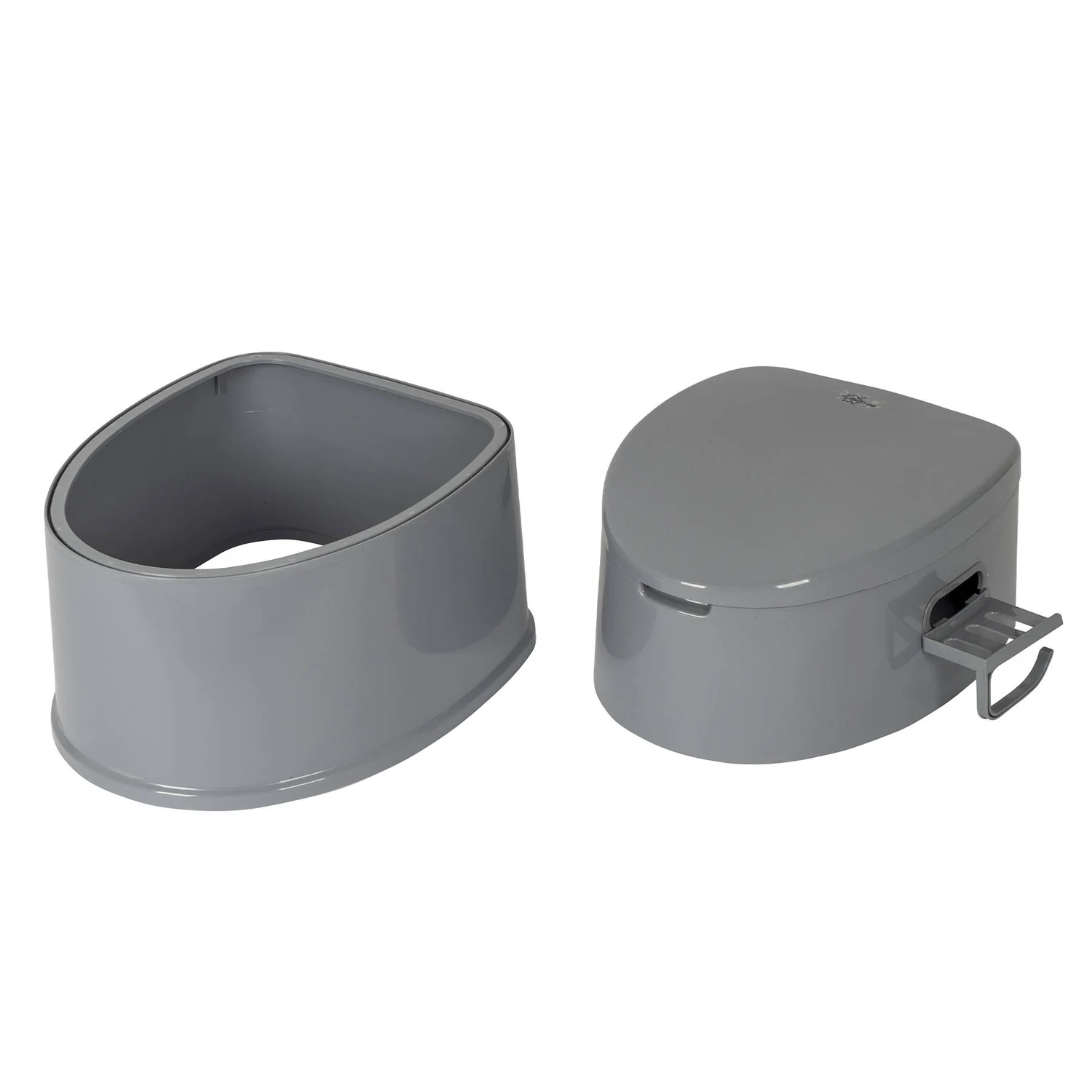 Біотуалет Portable Toilet Comfort 7 л поліетилен 45х33х37 см сірий