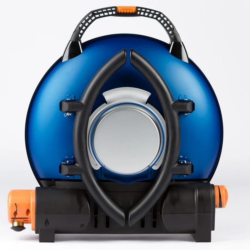 Портативний газовий гриль O-Grill 600T 58,5х21,5х56,7 см металевий синій