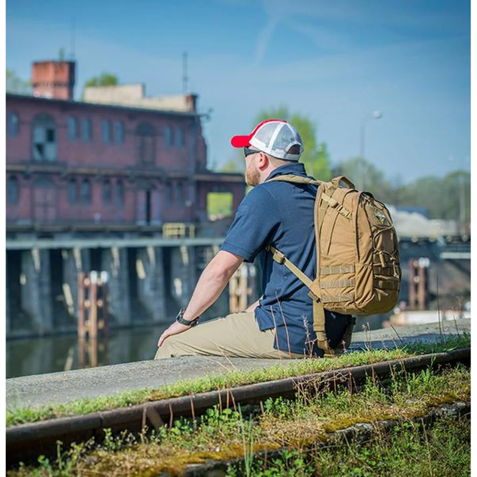 Рюкзак EDC 21л Helikon-Tex Melange Grey 68% нейлон 32% поліестер 29x46x13,5 см
