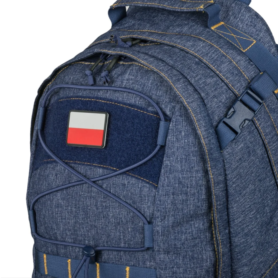 Рюкзак EDC 21л Helikon-Tex Melange Grey 68% нейлон 32% поліестер 29x46x13,5 см