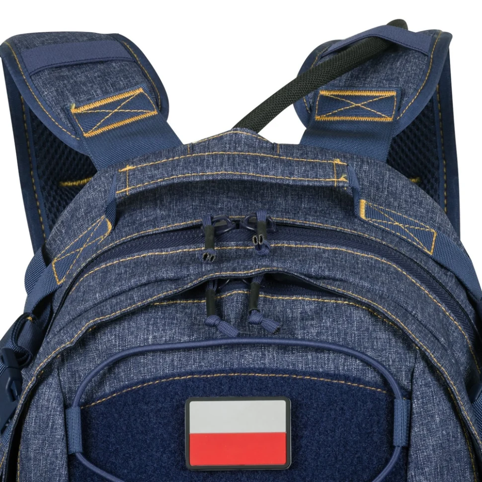Рюкзак EDC 21л Helikon-Tex Melange Grey 68% нейлон 32% поліестер 29x46x13,5 см