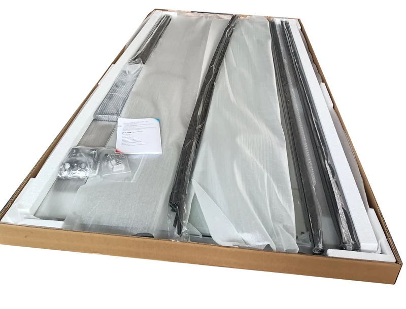 Душова кабіна Mixxus Style SCT01 квадратна 90x90x200 см прозоре скло 6 мм графітовий алюміній