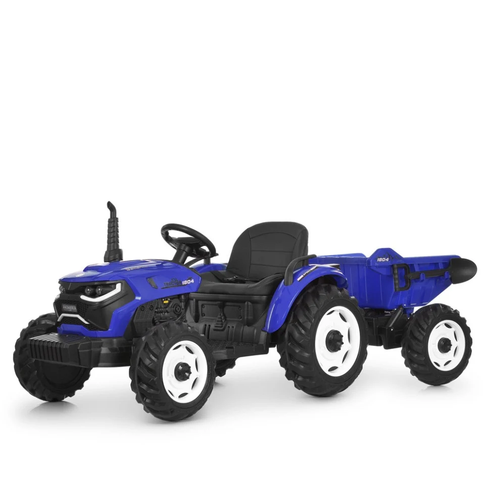 Дитячий електромобіль Трактор M 6260EBLR-4 24V/7AH Червоний Пластик 30 кг