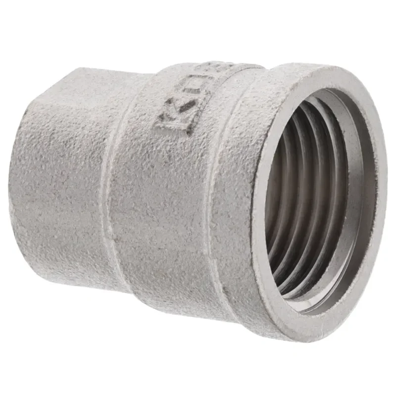 Муфта редукційна 3/8"x1/2" латунь внутрішня-зовнішня різьба Koer KF.C0406
