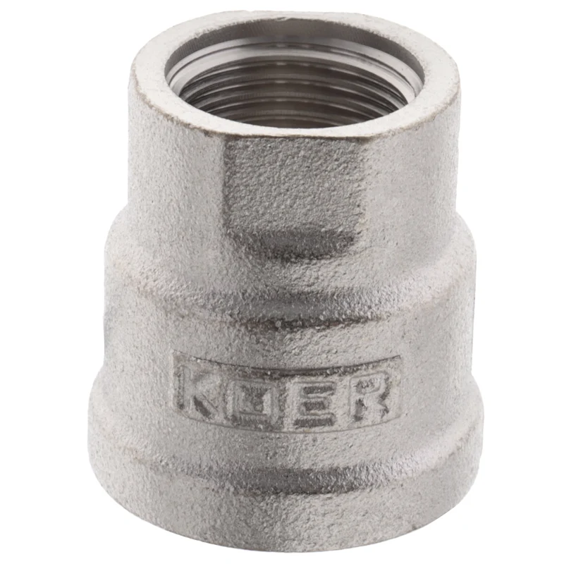 Муфта редукційна 3/8"x1/2" латунь внутрішня-зовнішня різьба Koer KF.C0406