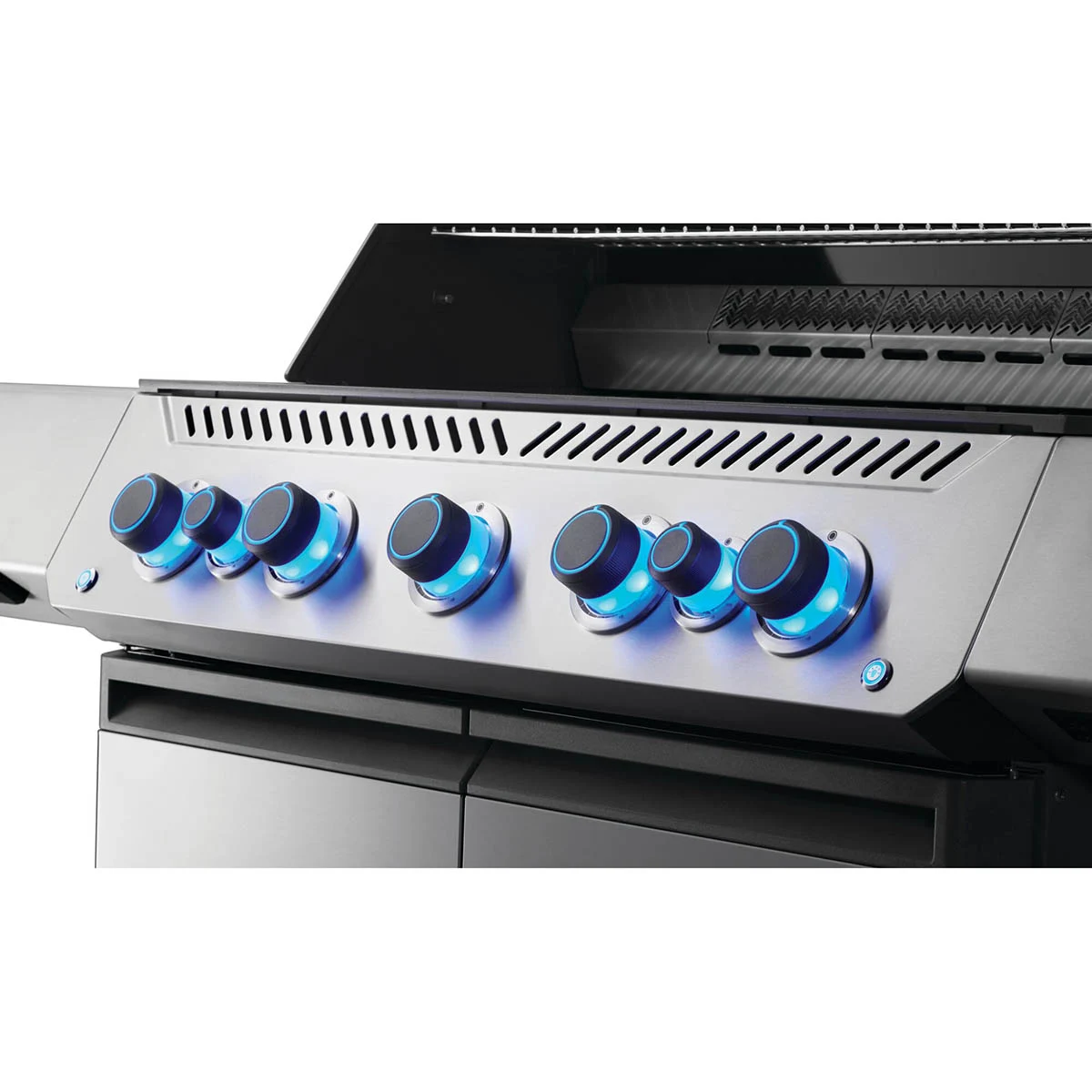 Газовий гриль Napoleon Prestige P 650 з бічною конфоркою Sizzle Zone нержавіюча сталь 188х67х130 см