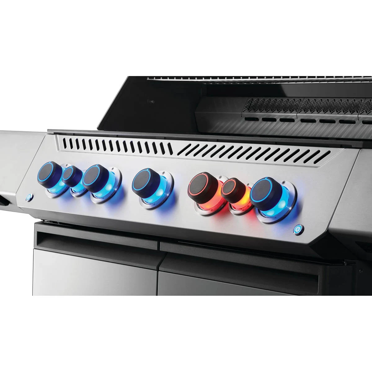 Газовий гриль Napoleon Prestige P 650 з бічною конфоркою Sizzle Zone нержавіюча сталь 188х67х130 см
