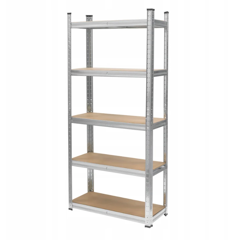 Стеллаж металевий LEOBRO LB-R116 150х70х30 см 5 полиць 175 кг/полка чорний