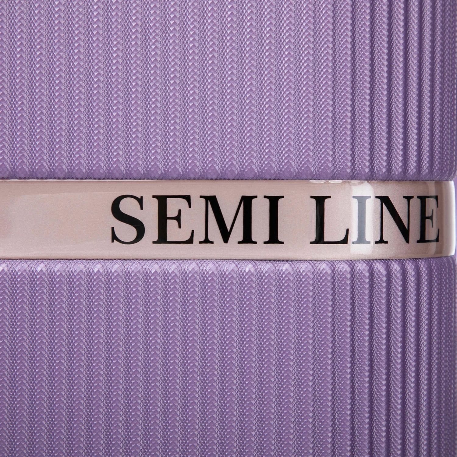 Чемодан Semi Line T5916-3 середній 60 л ABS-пластик фіолетовий