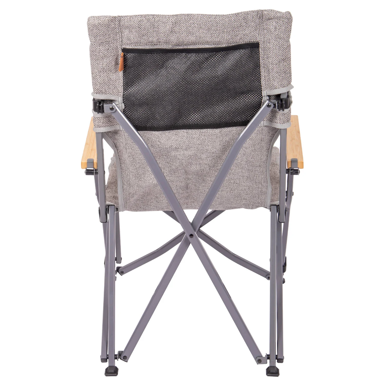 Крісло розкладне Bo-Camp Chelsea Grey 92х20х15 см алюміній сіре
