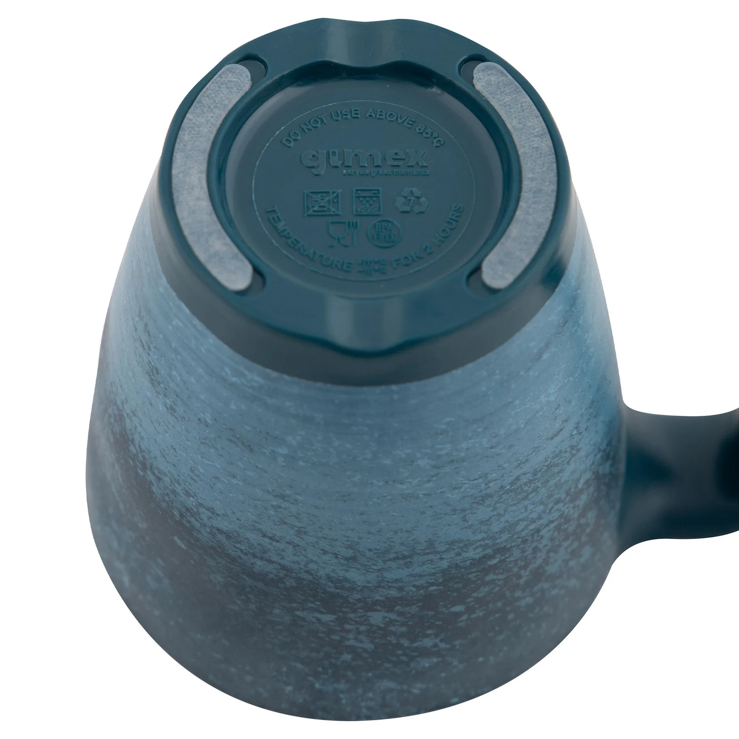 Набір чашок Gimex Mug Stone 4 шт 300 мл меламін темно-сині 215х187х94 мм