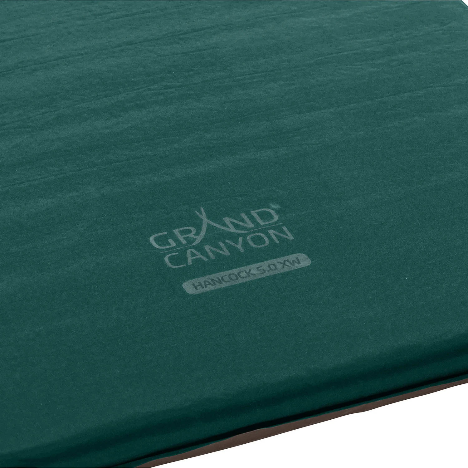 Килимок самонадувний Hancock 5.0 XW 195x65x5 см 75D Micro Brushed Polyester темно-зелений