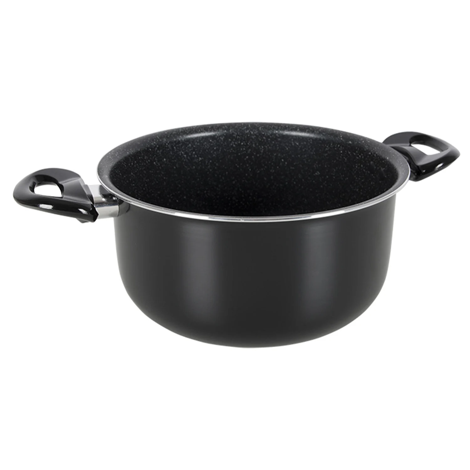 Набір посуду 7 предметів Gimex Cookware Set induction алюміній чорний 24 см