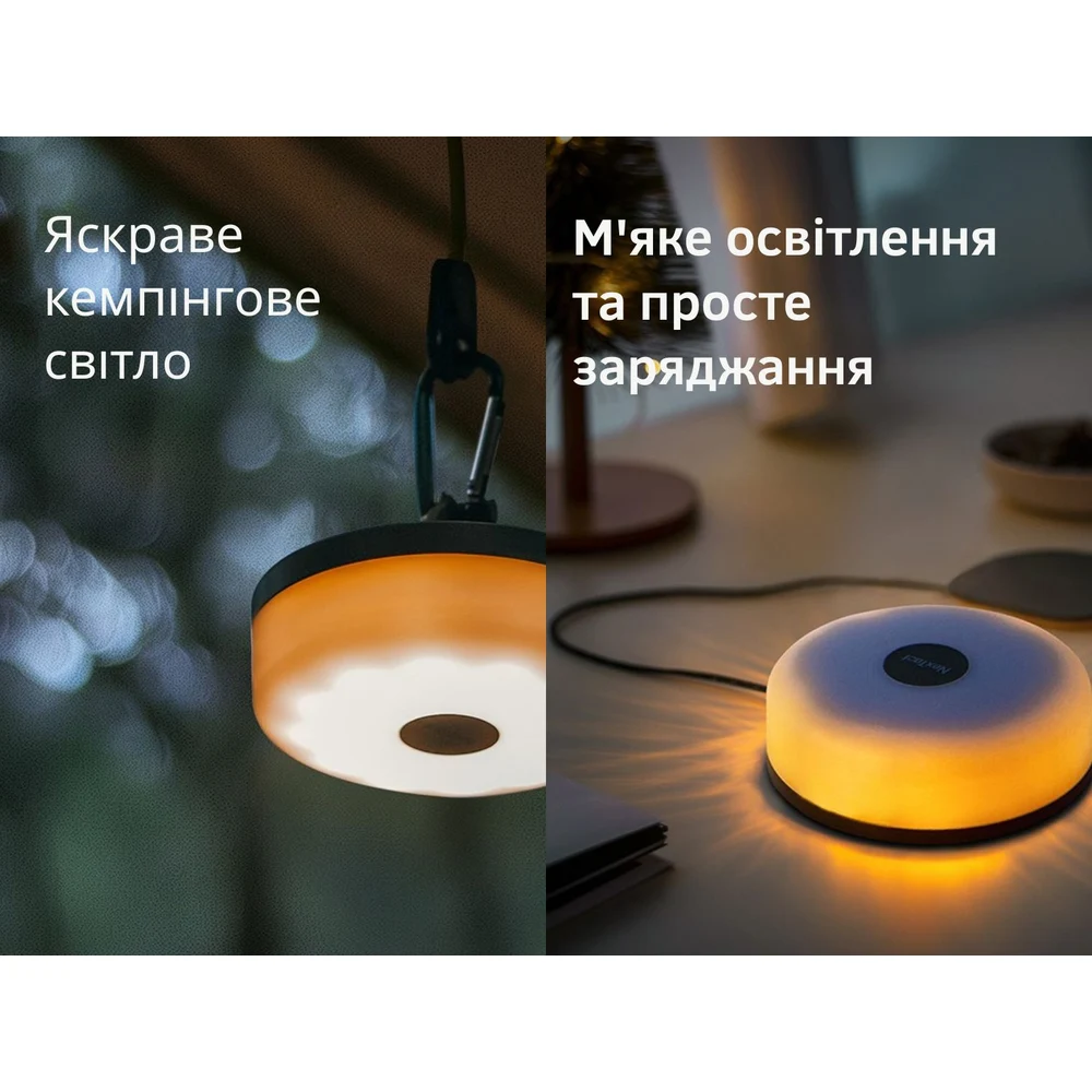 Кемпінговий ліхтар-гірлянда 2 в 1 NexTool Milky Way GW20 20 м ABS-пластик білий