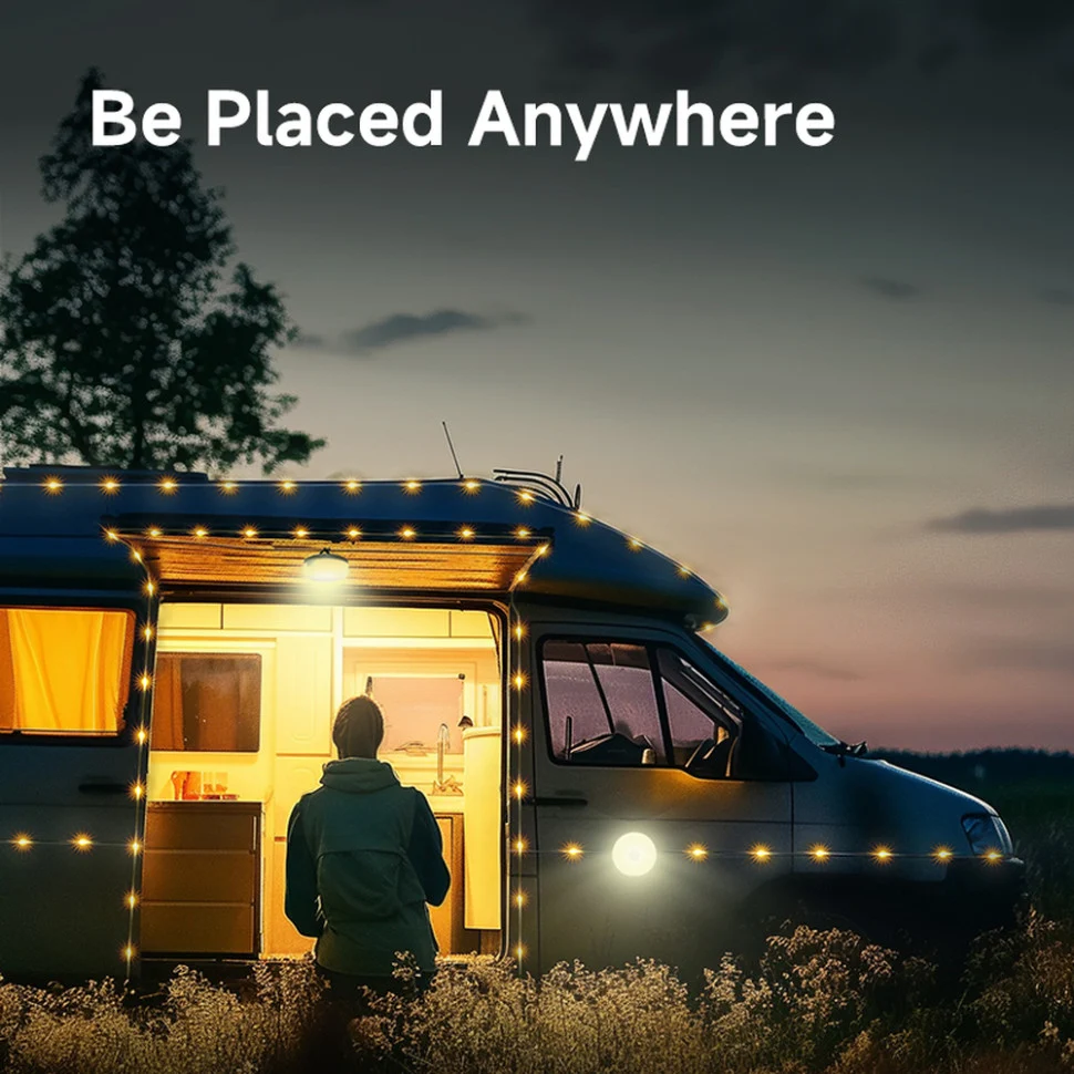 Кемпінговий ліхтар-гірлянда 2 в 1 NexTool Milky Way GW20 20 м ABS-пластик білий