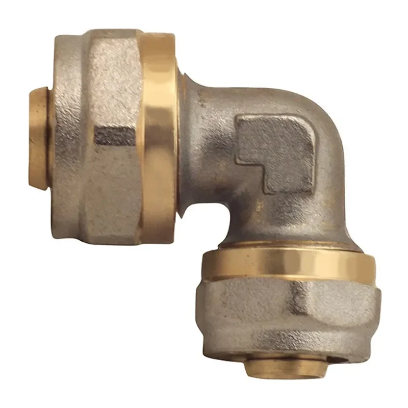 Муфта нарізна Кут Master 20x1/2" латунь 20x16 мм
