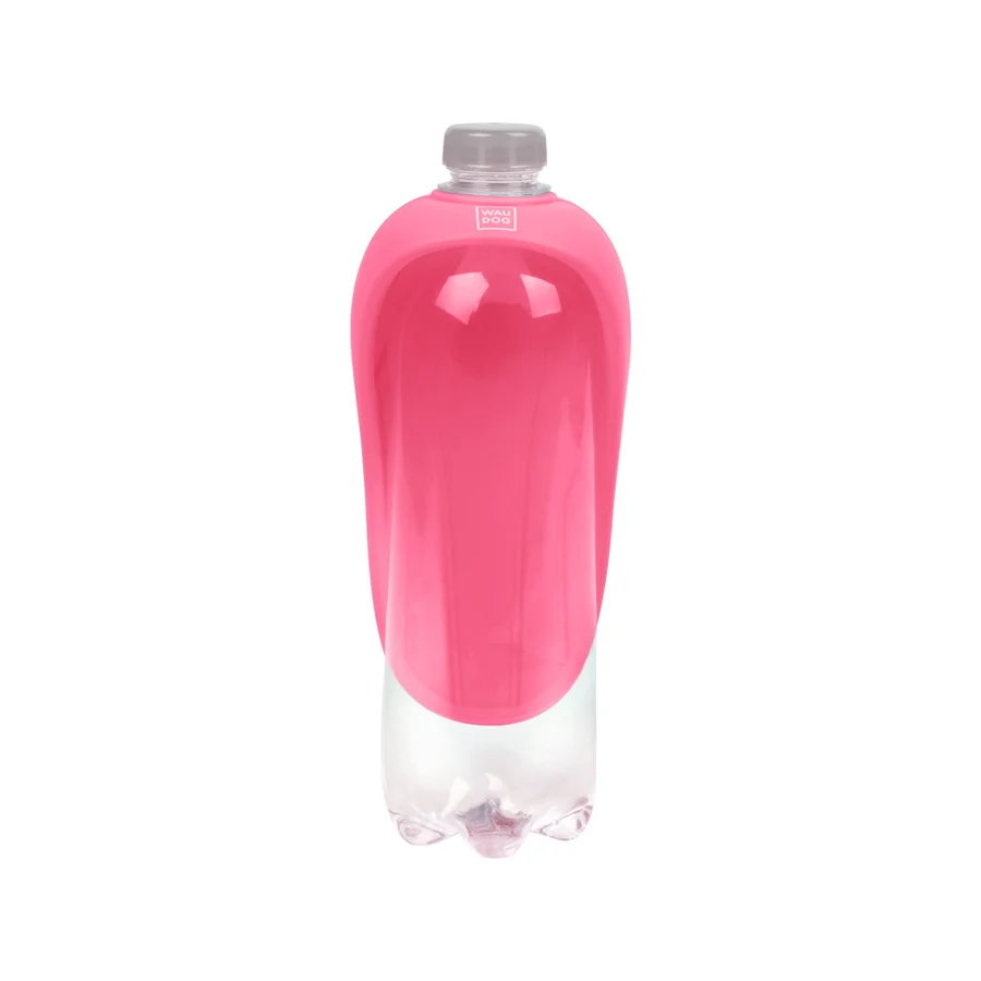 Поїлка-насадка WAUDOG Silicone 165х90 мм силіконова рожевий
