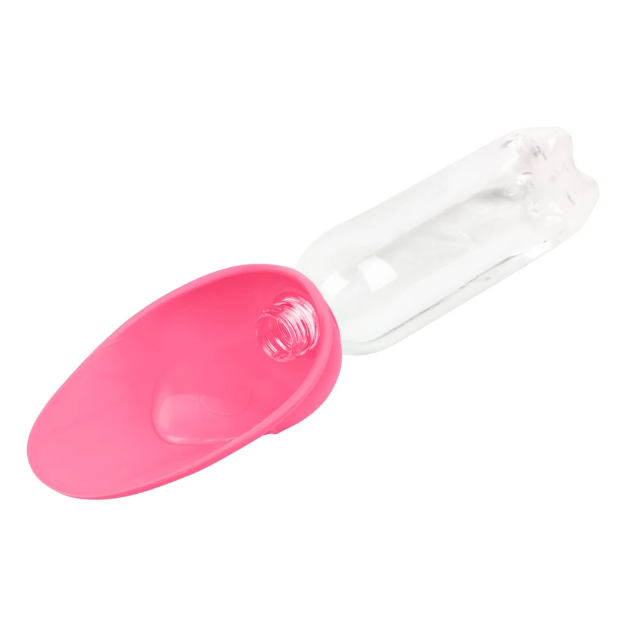 Поїлка-насадка WAUDOG Silicone 165х90 мм силіконова рожевий
