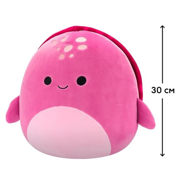 М'яка іграшка Черепаха Squishmallows 30 см Плюш Різнобарвний