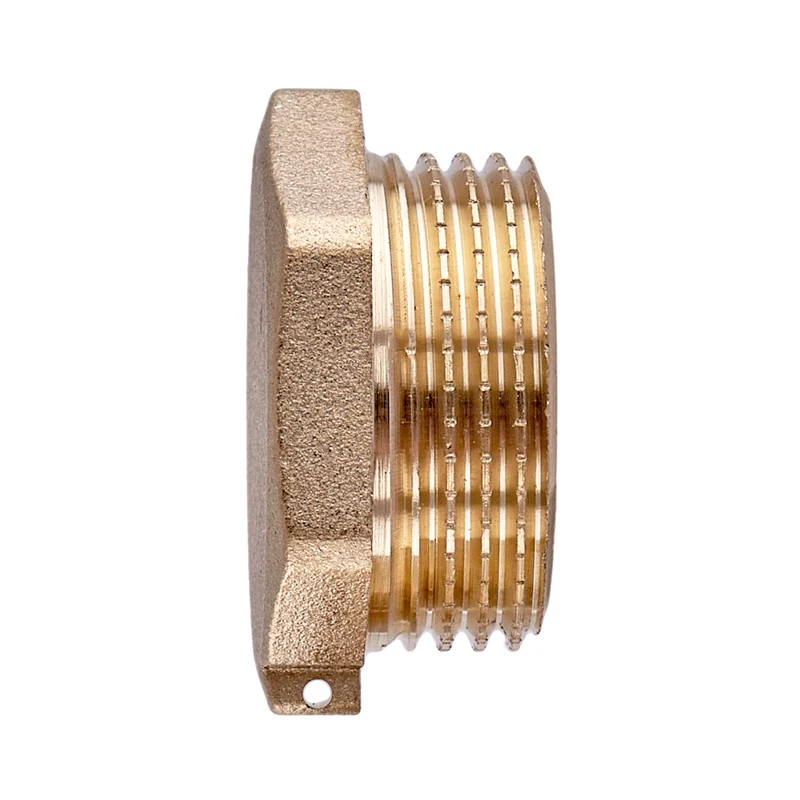 Заглушка 3/4'' M без нікелю Koer KF.P08M.WN внутрішня-зовнішня різьба