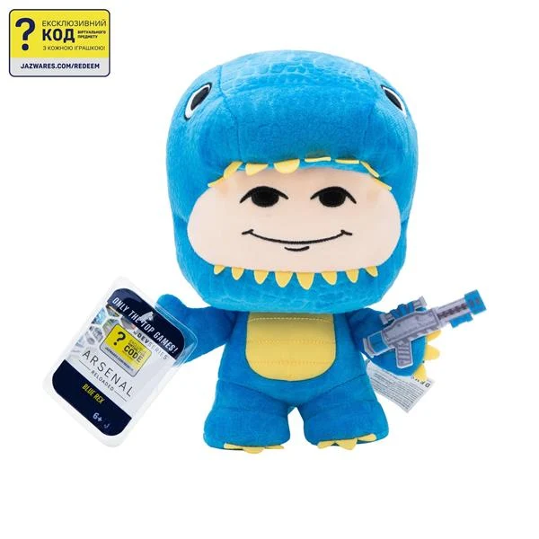 М'яка іграшка Devseries Collector Plush Blue Rex 20 см Плюш Синій