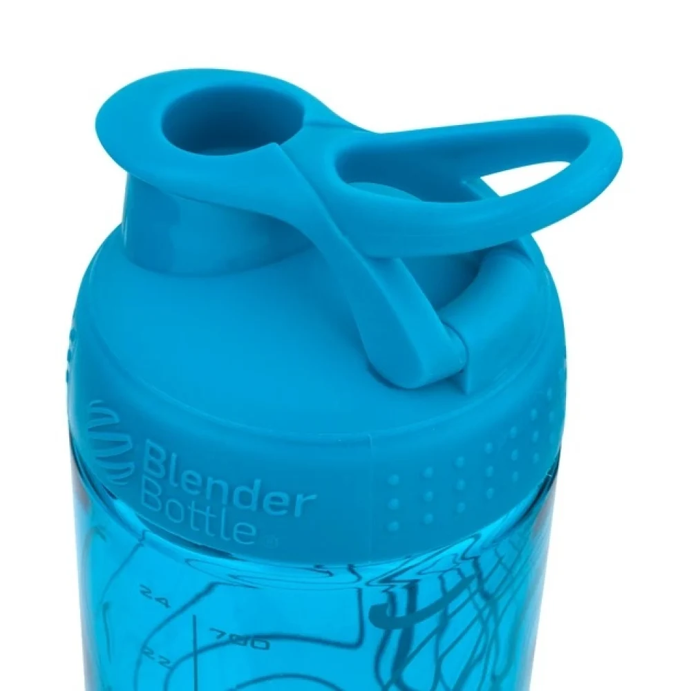Шейкер спортивний BlenderBottle SportMixer Sleek 28oz/820ml Eastman Tritan Аква