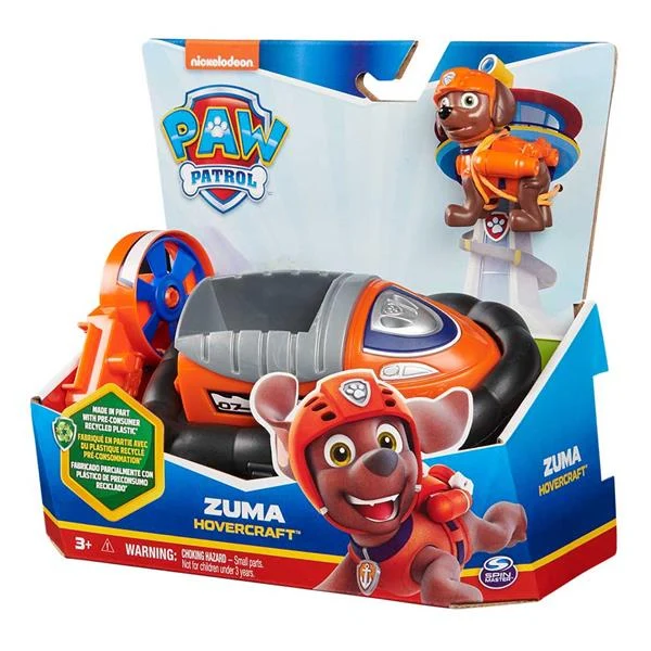 Ігровий набір Paw Patrol Рятувальний катер Зума 2 шт Пластик Різнобарвний для дітей від 3 років