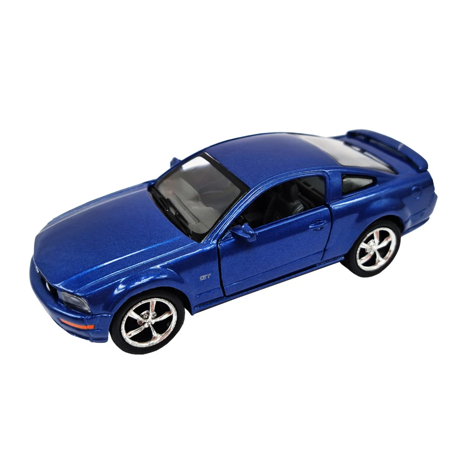 Інерційна машинка Ford Mustang GT 2006 1:42 Метал, пластик Синій