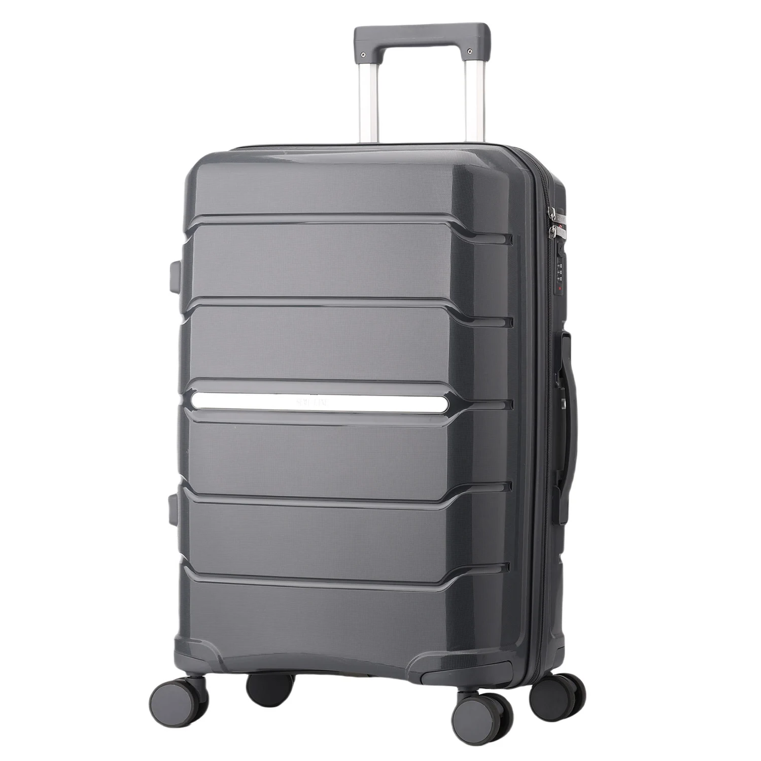 Валіза Semi Line T5835-2 63 л Поліпропілен Середня 24" Графіт